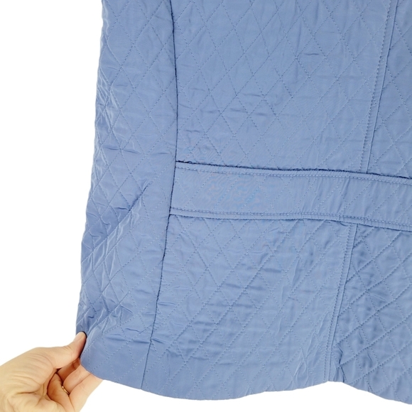 ❤️ Talbot's light blue quilted vest size 1XP - Picture 7 of 11